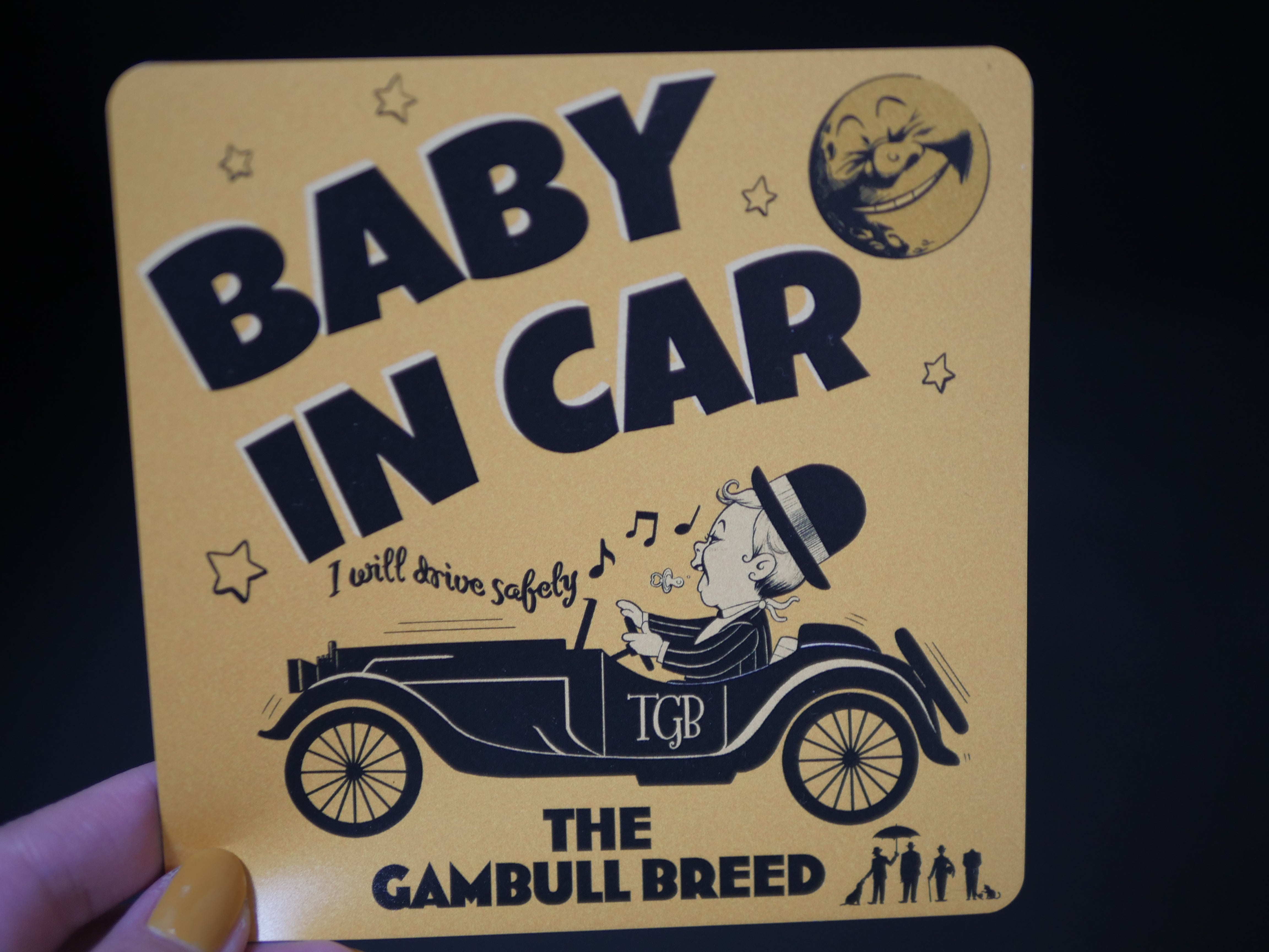 BABY IN CAR　　　　【マグネットタイプ】